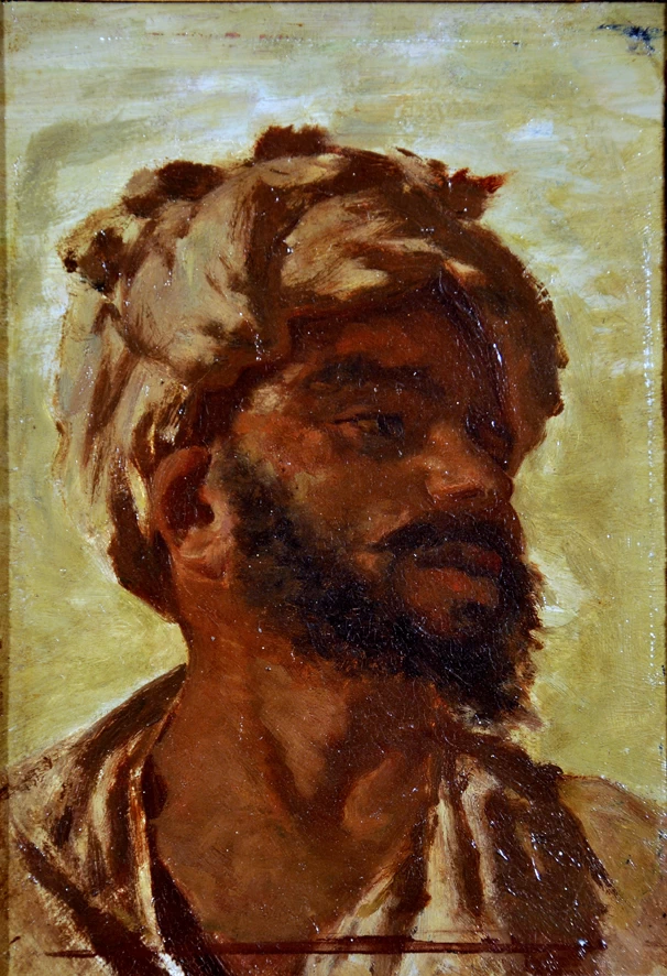 Testa di popolano arabo - Galleria Nazionale d'Arte Moderna, Roma